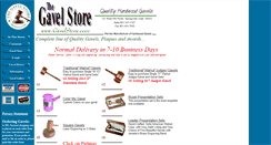 Desktop Screenshot of gavelstore.com